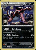 Krookodile 66/108 MP Rare Dark Explorers Pokemon Holo
