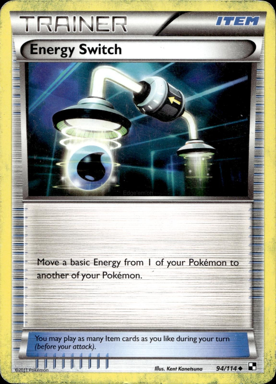 Energy Switch 94/114 HP Uncommon Black & White Pokemon