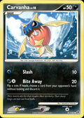 Carvanha 81/132 MP Common Secret Wonders Pokemon