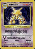 Alakazam 1/102 HP Holo Rare Base Set Unlimited Pokemon