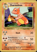 Charmeleon 24/102 MP Uncommon Base Set Unlimited Pokemon