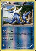 Samurott 31/114 LP Rare Black & White Pokemon Reverse Holo