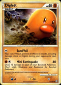 Diglett 61/102 HP Common HGSS Triumphant Pokemon