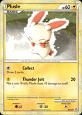 Plusle 36/95 HP Uncommon HGSS Unleashed Pokemon