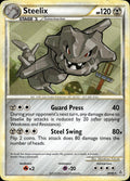 Steelix 24/95 HP Rare HGSS Unleashed Pokemon