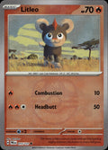 Litleo (Poke Ball Pattern) 015/131 NM/M Common Prismatic Evolutions Pokemon Holo