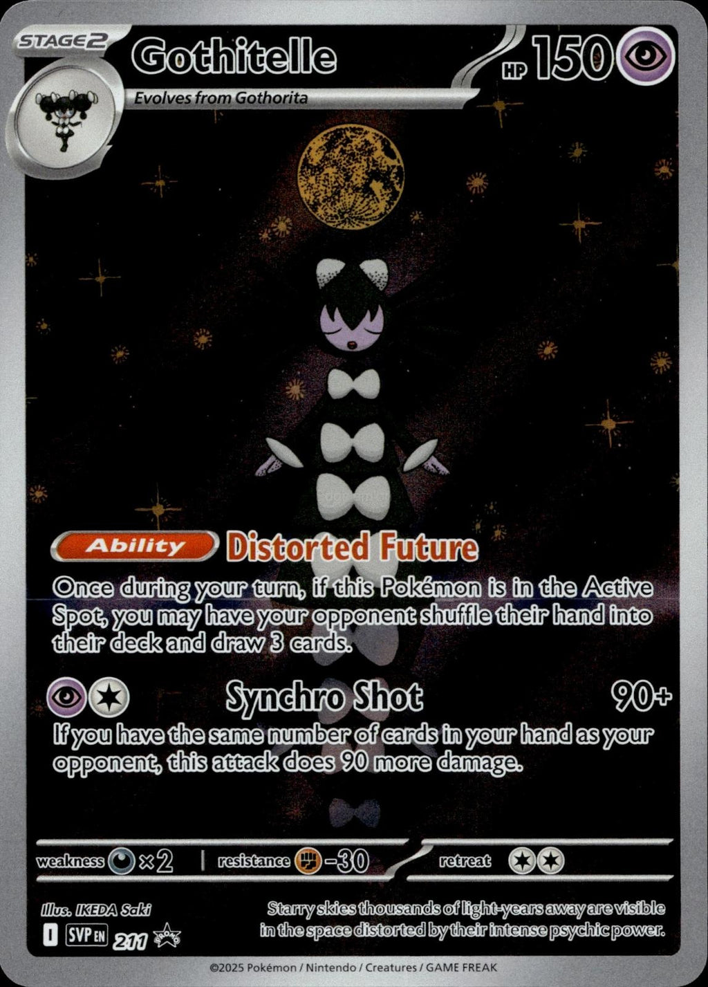 Gothitelle 211 NM/M Promo Scarlet & Violet Promo Pokemon Holo