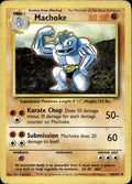 Machoke 34/102 HP Uncommon Base Set Unlimited Pokemon