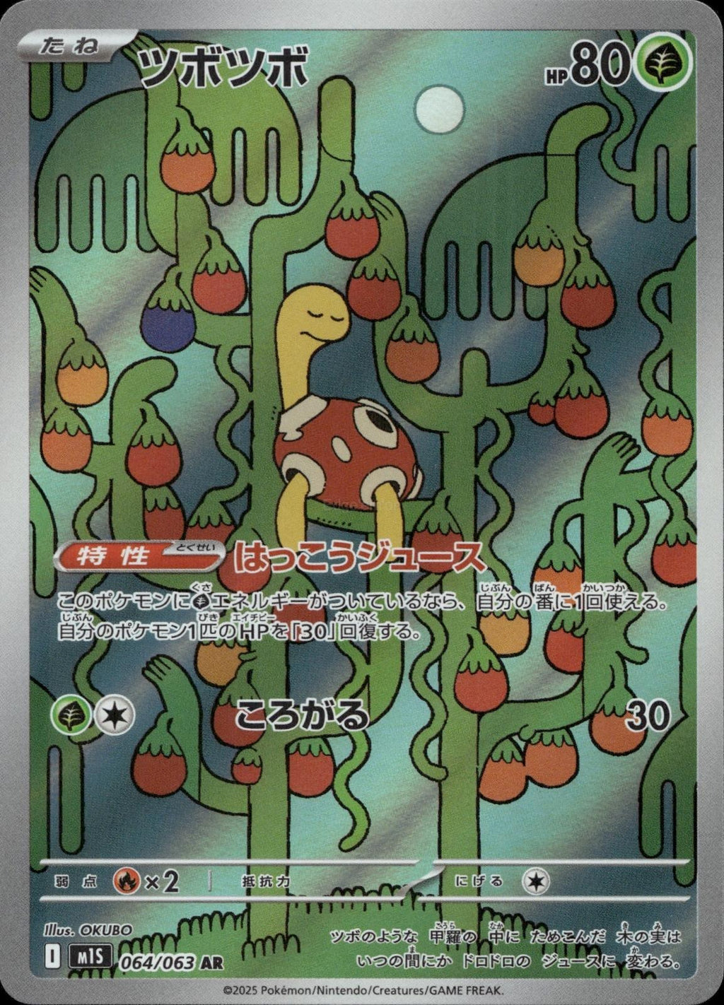 Shuckle 064/063 NM/M Art Rare Mega Symphonia Pokemon Japanese Holo