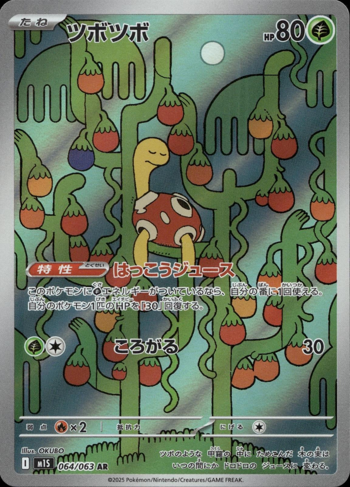Shuckle 064/063 NM/M Art Rare Mega Symphonia Pokemon Japanese Holo