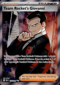 Team Rocket's Giovanni 225/182 NM/M Ultra Rare Destined Rivals Pokemon Holo
