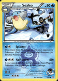 Team Aqua's Sealeo 4/34 MP Common Double Crisis Pokemon