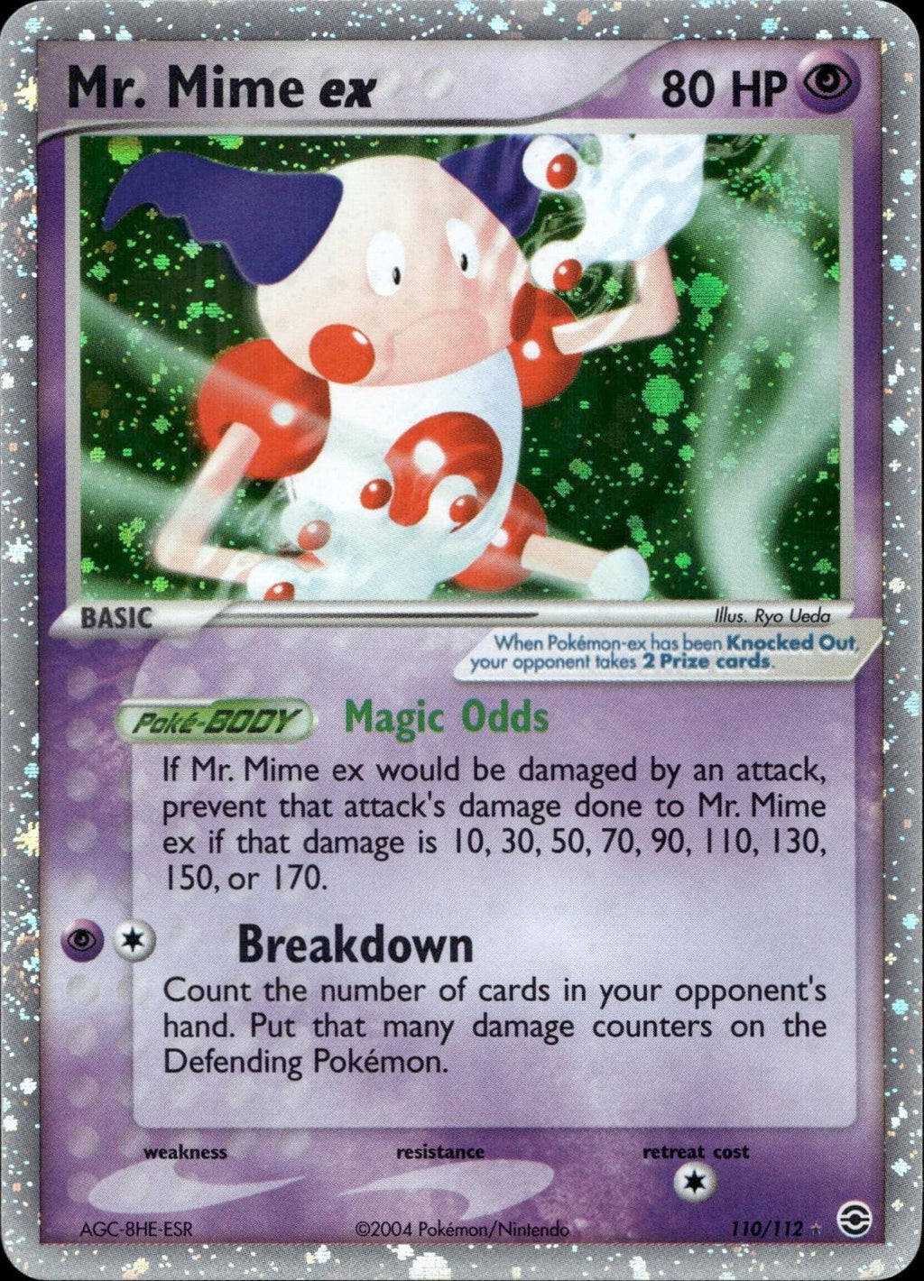 Mr. Mime ex 110/112 NM/M EX Rare FireRed & LeafGreen Pokemon