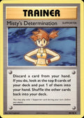 Misty's Determination 80/108 MP Uncommon Evolutions Pokemon