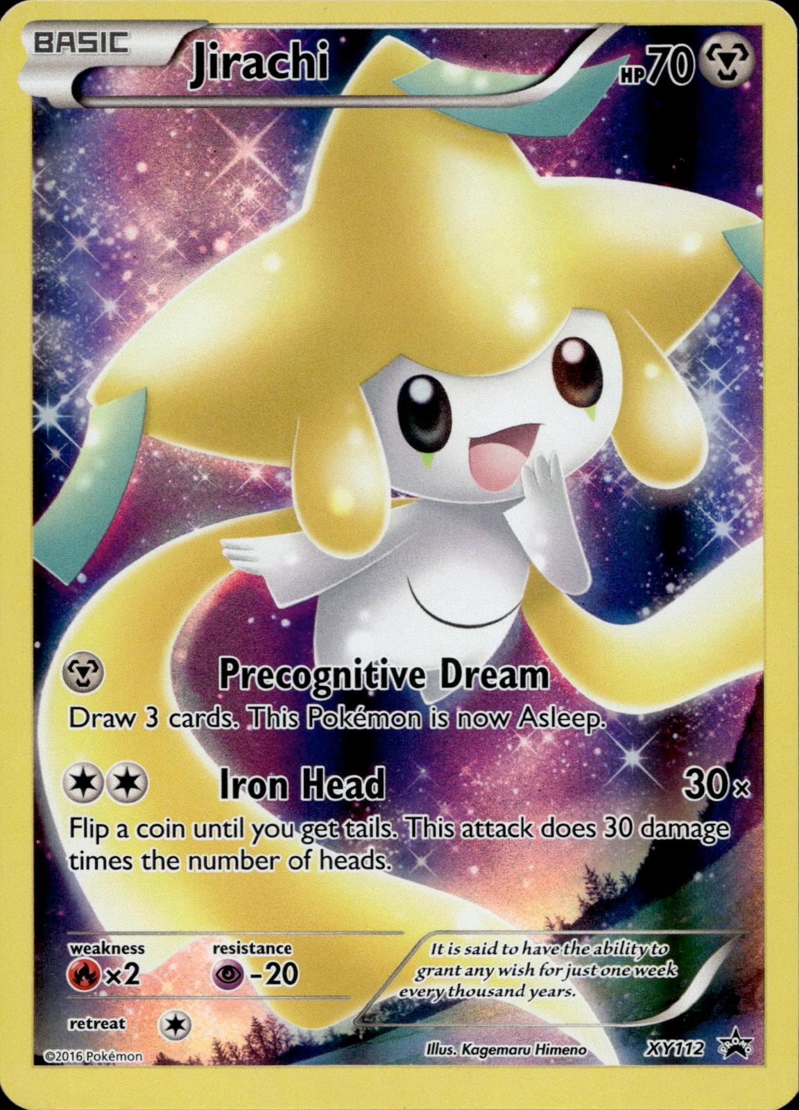 Jirachi XY112 NM/M Promo XY Promo Pokemon Holo