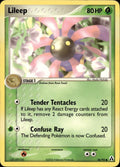 Lileep 56/92 MP Common Legend Maker Pokemon