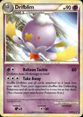 Drifblim 12/90 HP Rare HGSS Undaunted Pokemon