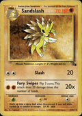 Sandslash 41/62 HP Uncommon Fossil Pokemon Unlimited