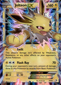 Jolteon EX 28/83 MP EX Rare Generations Pokemon Holo