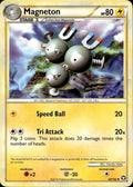Magneton 43/102 HP Uncommon HGSS Triumphant Pokemon