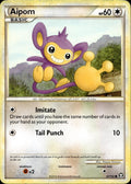 Aipom 55/102 HP Common HGSS Triumphant Pokemon
