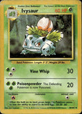 Ivysaur 30/102 HP Uncommon Base Set Unlimited Pokemon