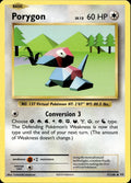 Porygon 71/108 MP Uncommon Evolutions Pokemon