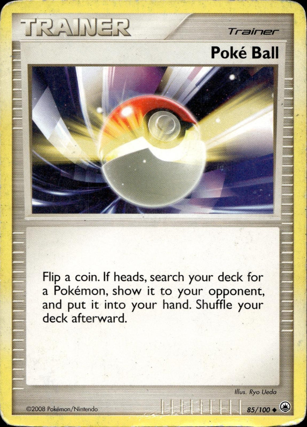 Poke Ball 85/100 HP Uncommon Majestic Dawn Pokemon