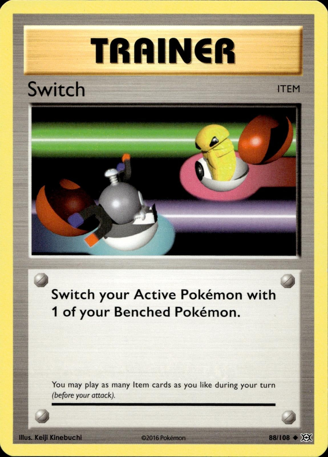 Switch 88/108 MP Uncommon Evolutions Pokemon