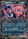 Munkidori ex 037/064 NM/M Double Rare Shrouded Fable Pokemon Holo