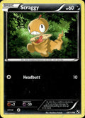 Scraggy 68/114 HP Common Black & White Pokemon