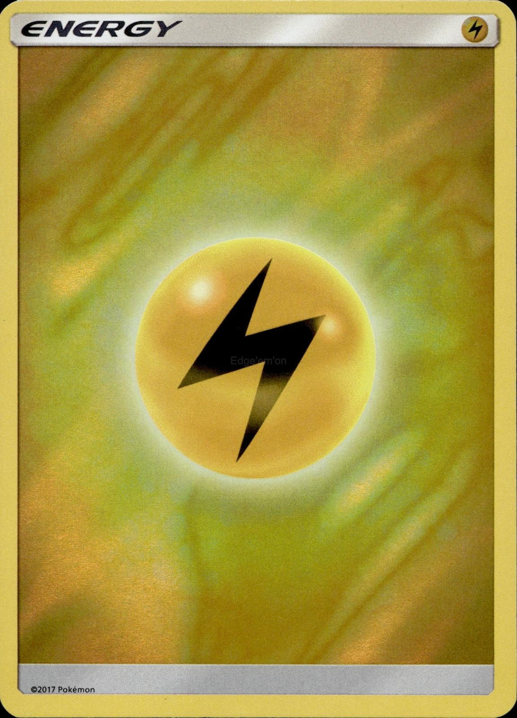 Lightning Energy (2017) (Wave Foil) NM/M Deck Exclusives Pokemon Reverse Holo