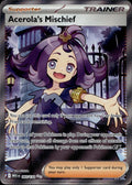 Acerola's Mischief 165/132 NM/M Ultra Rare Mega Evolution Pokemon Holo