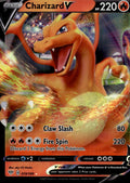 Charizard V 019/189 NM/M V Rare Darkness Ablaze Pokemon Holo