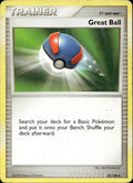 Great Ball 85/100 HP Uncommon Stormfront Pokemon