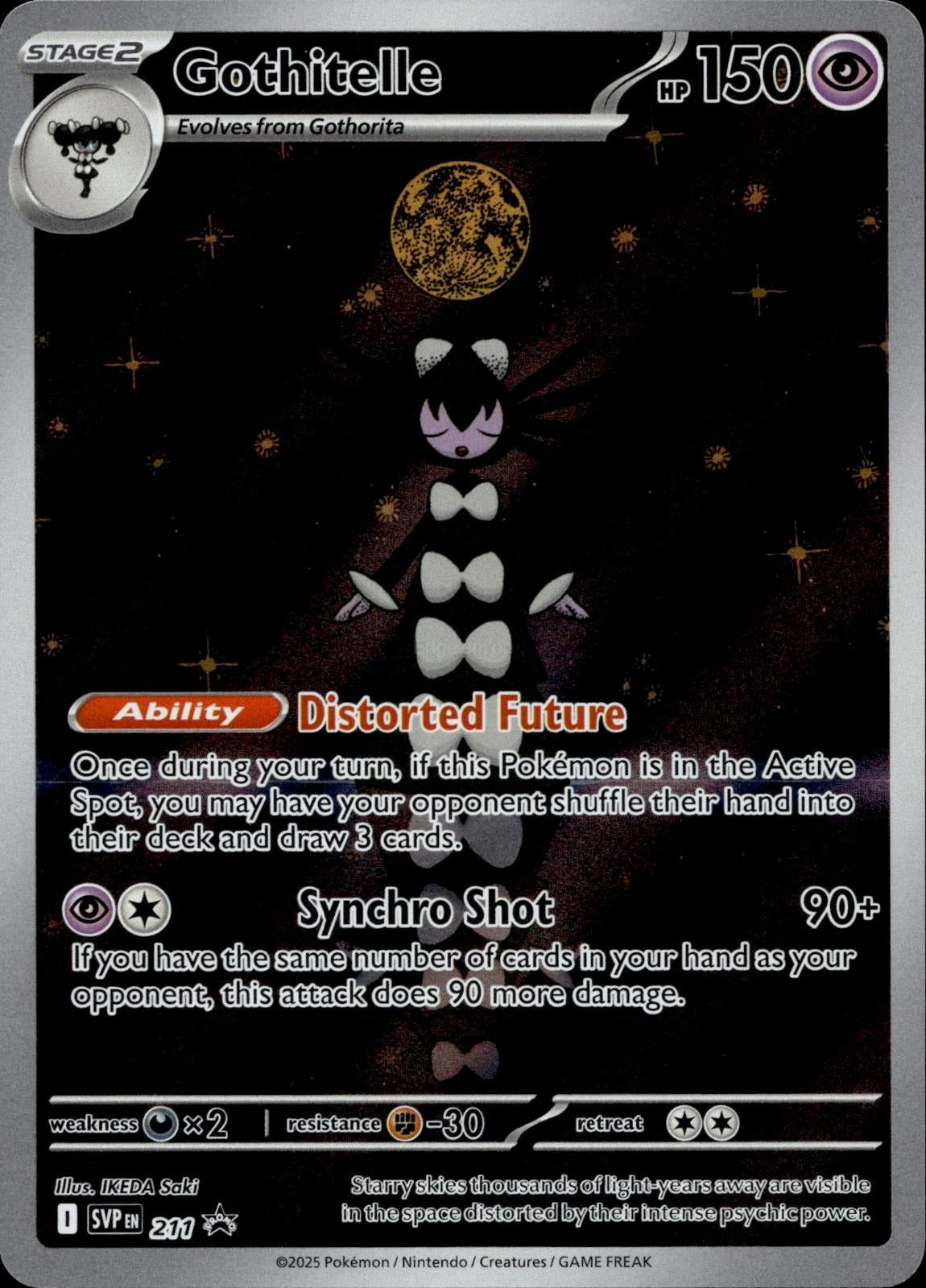 Gothitelle 211 NM/M Promo Scarlet & Violet Promo Pokemon Holo