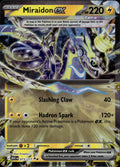Miraidon ex 073/217 NM/M Double Rare Ascended Heroes Pokemon Holo