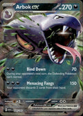 Arbok ex 024/165 NM/M Double Rare 151 Pokemon Holo