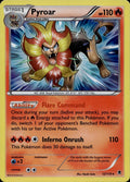 Pyroar 12/119 MP Rare Phantom Forces Pokemon Holo