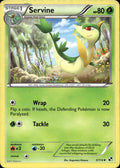 Servine 3/114 HP Uncommon Black & White Pokemon
