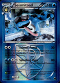 Seismitoad 26/116 LP Rare Plasma Freeze Pokemon Reverse Holo