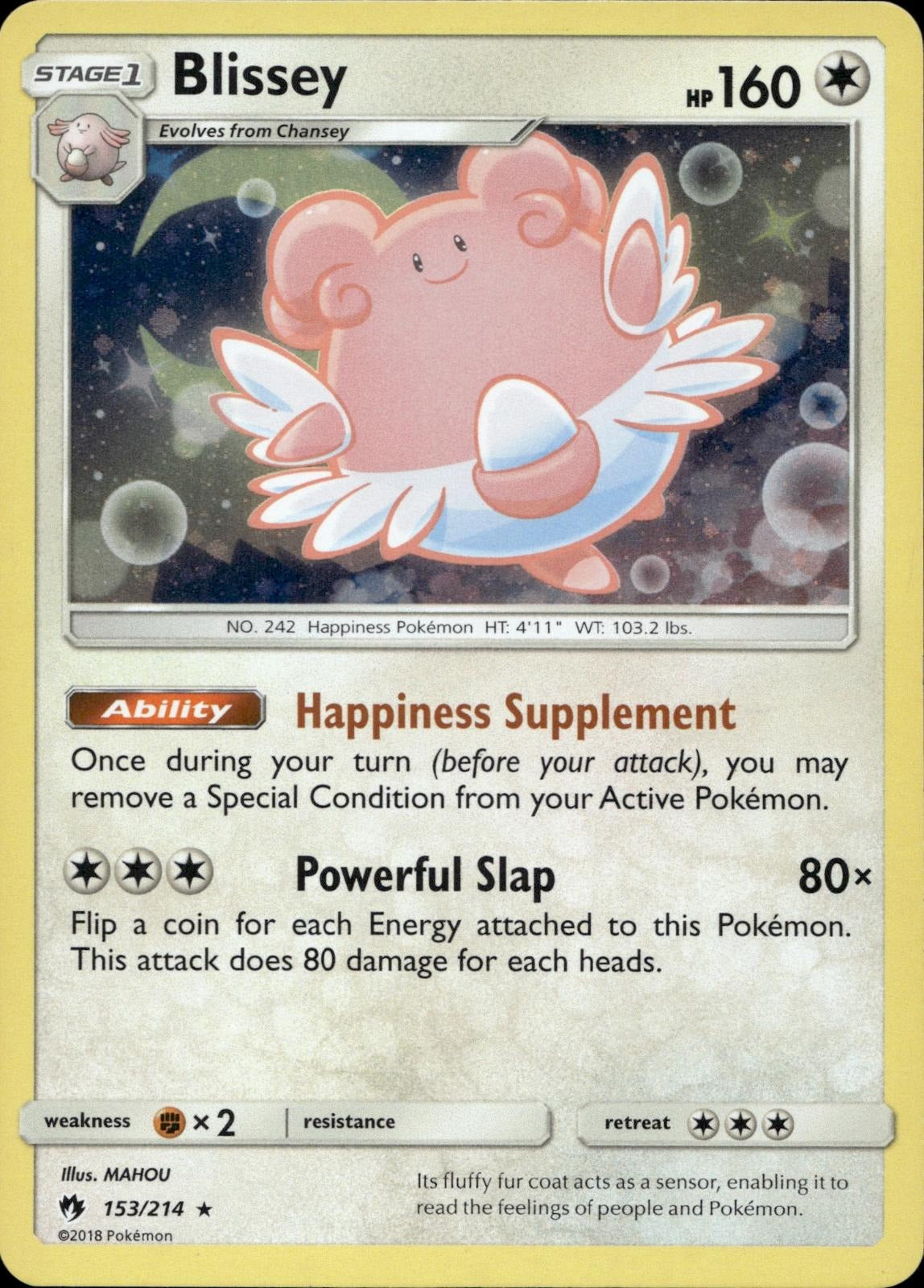 Blissey (Cosmos Holo) 153/214 NM/M Promo Miscellaneous Cards & Products Pokemon