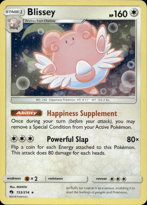 Blissey (Cosmos Holo) 153/214 NM/M Promo Miscellaneous Cards & Products Pokemon