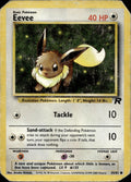 Eevee 55/82 HP Common Team Rocket Pokemon Unlimited