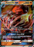 Salazzle GX 25/147 NM/M GX Rare Burning Shadows Pokemon Holo