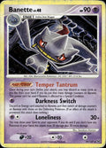 Banette 19/127 HP Rare Platinum Pokemon