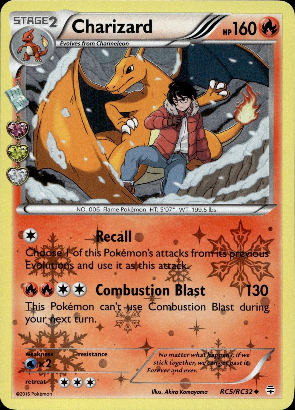 Charizard RC5/RC32 NM/M Uncommon Generations Pokemon Holo