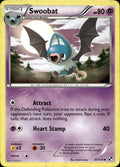 Swoobat 51/114 HP Uncommon Black & White Pokemon