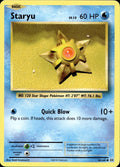 Staryu 30/108 MP Common Evolutions Pokemon