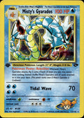 Misty's Gyarados 13/132 LP Rare Gym Challenge Pokemon 1st Edition Holo